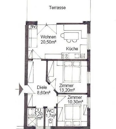 Apartmán Haus Bergblick Bad Kleinkirchheim Pokoj fotografie